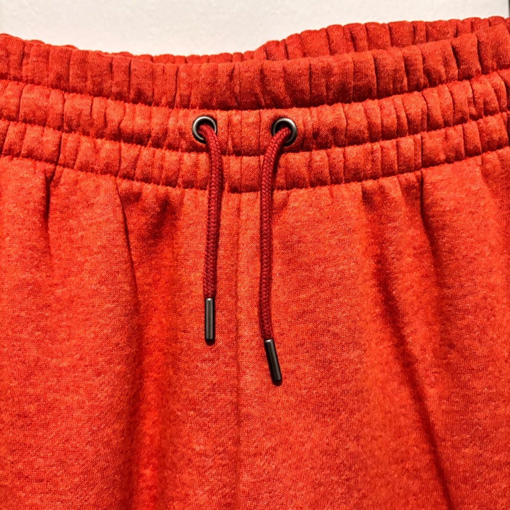🆕 Under Armour Men's Burnt Orange Fleece Joggers - Picture 9 of 14